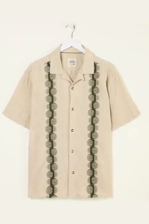 Fat Face FatFace Short Sleeve Chest Embroidered Shirtmedium