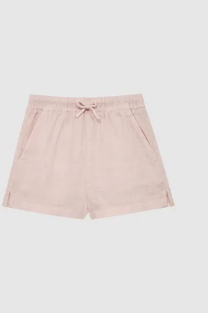 Reiss Cleo Hør Shorts med snoretræk140146cm