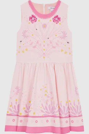 Reiss Mara Sleeveless Floral Print Dress116122cm