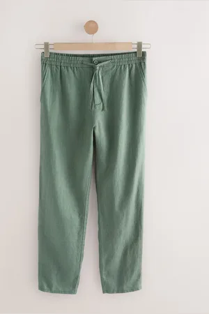 Next 100% Hør Signature Elasticated Waist Drawstring Bukser34s