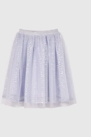 Reiss Charlotta Sequin Midi Skirt104110cm