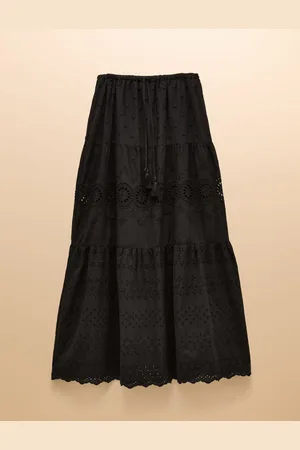 Joules Broderi Tiered Maxi Nederdele42