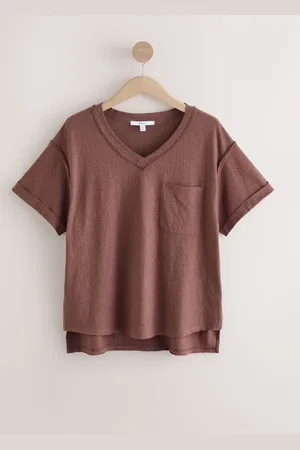 Next Oversized V-hals Kortærmet T-shirt54