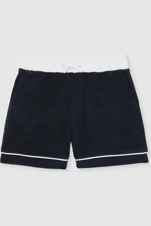 Reiss Selvio Velour Colour-Block Shorts104110cm