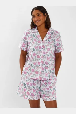 Accessorize Jasmine Floral Print 100% Cotton Pyjama Setmedium
