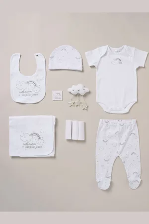 Rock-a-bye Baby Boutique 100% Cotton 10-Piece Baby Gift Set6268cm