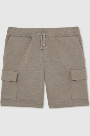 Reiss Oliver Interlock-Jersey Cargo Shorts128134cm