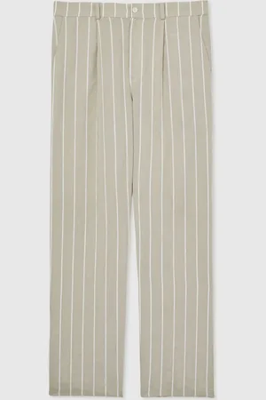 Reiss Angus Ché Pinstripe Wide-Leg Trousers32r