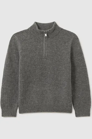 Reiss Chester Lynlås Højhalset Uld Trøje6 - 7 år (116 - 122cm)
