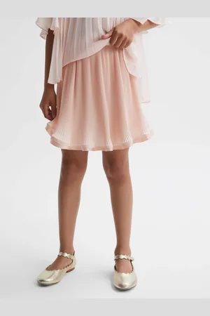 Reiss Violet Plisseret Satin Trim Nederdele10 - 11 år (140 - 146cm)