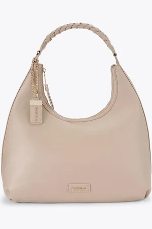 Carvela Alessia Plait Tote Nude Bagen