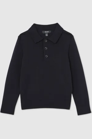 Reiss Trafford poloshirt i merinould8 - 9 år (128 - 134cm)