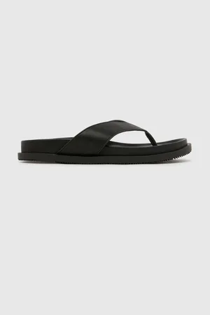 Schuh Seymore Toe Thong Black Sandalsuk8eu42