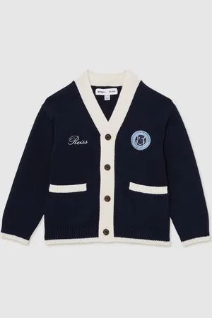 Smiley Reiss World Reiss Logo Cardigan Unisex Fit116122cm