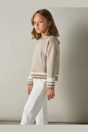 Reiss Lexi Afkortet Jersey Hættetrøje9 - 10 år (134 - 140cm)