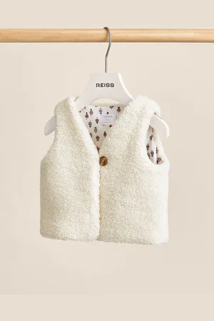 Reiss Shai Foret Fleece Gilet6874cm