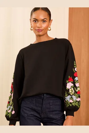 Love & Roses Jersey Sweatshirt36