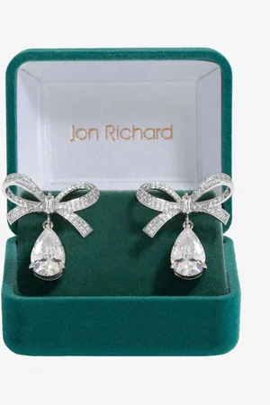 Jon Richard Crystal Sløjfe Øreringeen