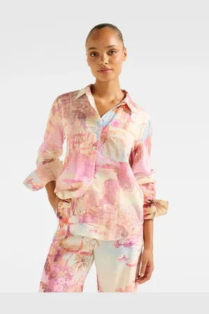 Forever New Oversized Linen Blend Lydia Shirt40