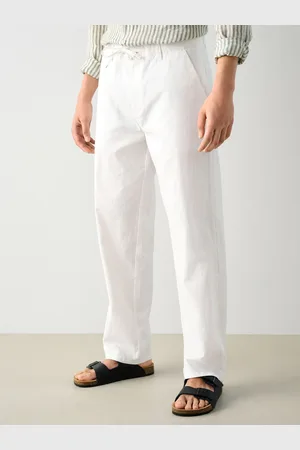 Next Hør Cotton Chino-bukser36s