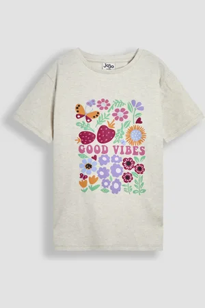 JoJo Maman Bébé Classic Crew Neck T-Shirt104110cm