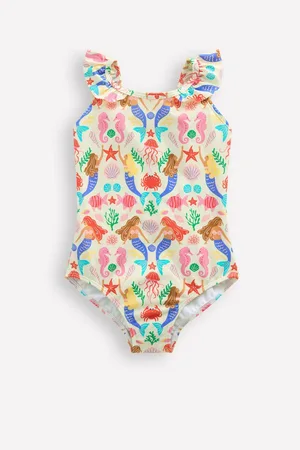 Boden Hallie Frill Strap Swimsuit140146cm
