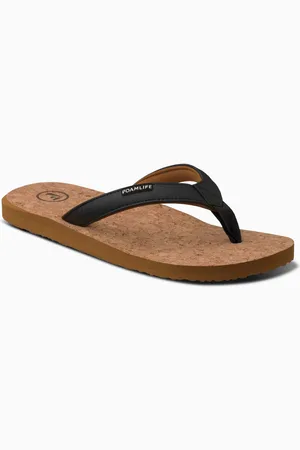 FoamLife Womens Goldie Earth Flip Flops