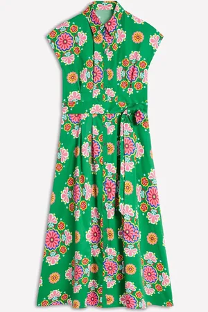Boden Rachel 100% Cotton Midi Shirt Dress40