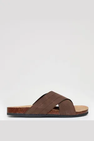 Threadbare Kunstigt ruskind Cross Strap Sandaleruk11eu45