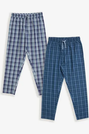 Threadbare Bomuldspoplin lounge joggingbukser 2 pakkexxlarge