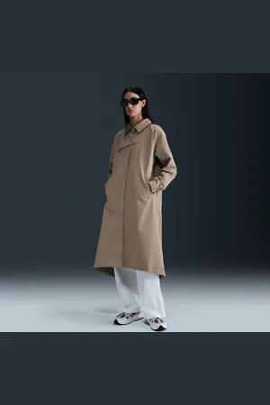 Nike Sportswear-kollektionen-twill-trenchcoat med løstsiddende pasform til kvinder