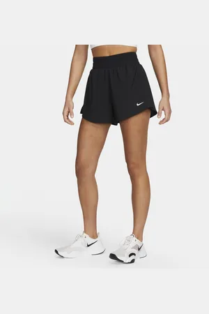 Nike Højtaljede One-Dri-FIT-2-in-1-shorts (7,5 cm) til kvinder