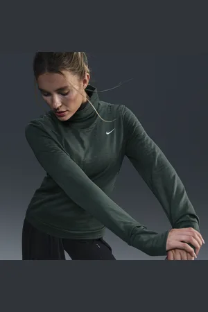 Nike Therma-FIT Swift Element-løbetrøje med rullekrave til kvinder