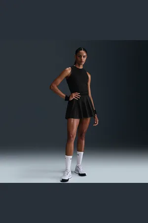 Nike Plisseret Court Advantage Dri-FIT-tennisnederdel til kvinder