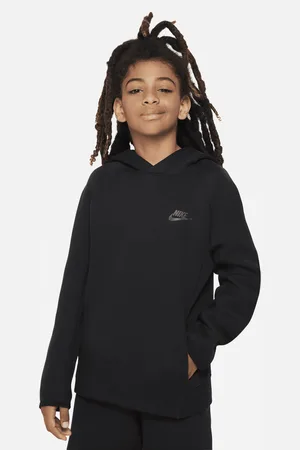 Nike Sportswear Tech Fleece-pullover-hættetrøje til større børn (drenge)