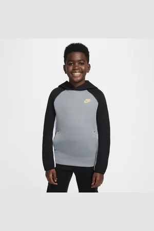 Nike Sportswear Tech Fleece-pullover-hættetrøje til større børn (drenge)