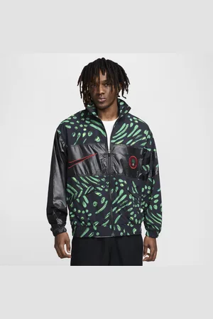 Nike Nigeria Courtside Football-letvægtsjakke med grafik til mænd
