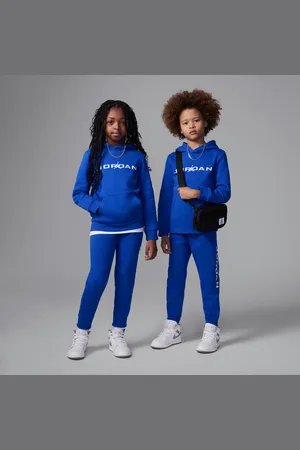 Jordan Baseline-sæt i to dele med pullover-hættetrøje til mindre børn