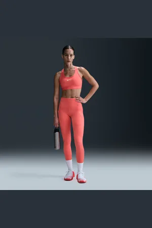 Nike Højtaljede Go-leggings i fuld længde og med lommer og fast støtte til kvinder