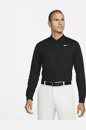 Nike Dri-FIT Victory-golfpolo med lange ærmer til mænd