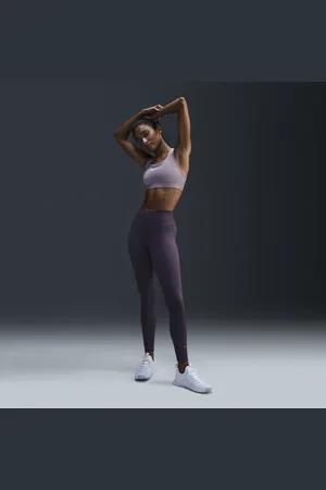 Nike Højtaljede One-leggings i fuld længde med høj talje til kvinder