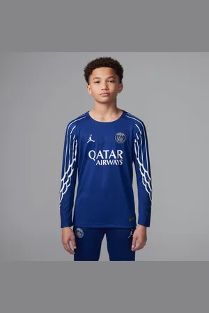 Jordan Langærmet Paris Saint-Germain 2024/25 Stadium Fourth Dri-FIT Replica-fodboldtrøje til større børn