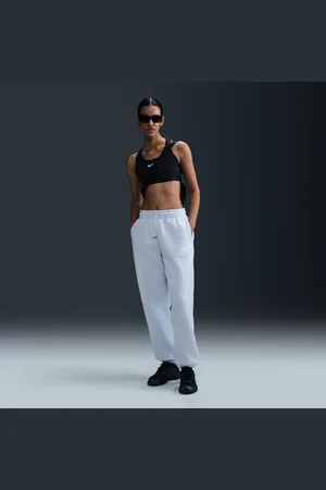 Nike Overdimensionerede Sportswear Phoenix Fleece-sweatpants med høj talje til kvinder