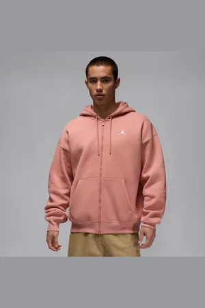 Jordan Oversized Brooklyn-hættetrøje i fleece med fuld lynlås til mænd