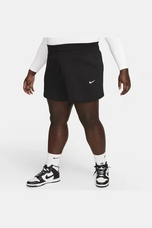 Nike Sportswear Phoenix Fleece-shorts med løst design og høj talje til kvinder (plus size)