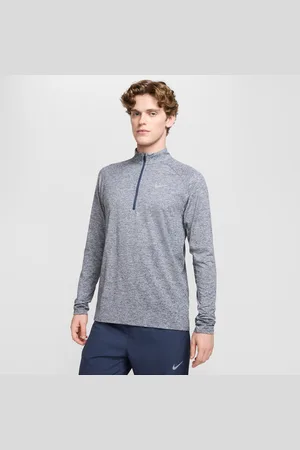 Nike Stride Dri-FIT-løbeoverdel med 1/4 lynlås til mænd