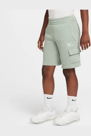 Nike Sportswear-cargoshorts i fleece til større børn (drenge)