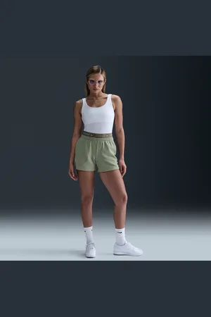 Nike Sportswear Chill Terry-shorts med mellemhøj talje til kvinder (10 cm)