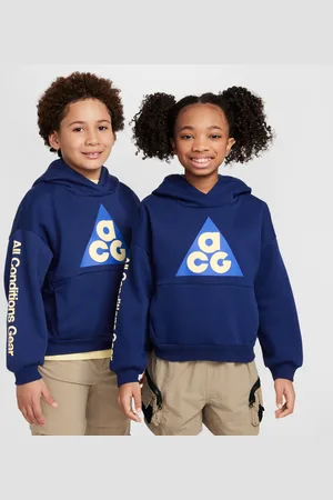 Nike ACG Icon Fleece-pulloverhættetrøje til større børn