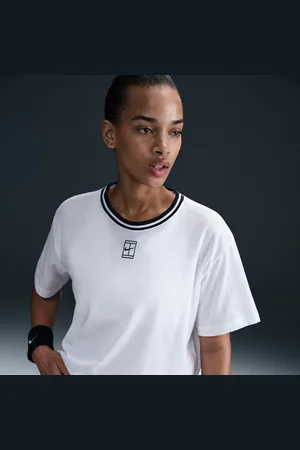 Nike Kort Heritage-Dri-FIT-T-shirt med korte ærmer til kvinder